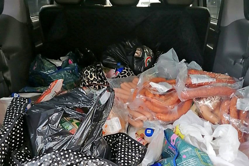 Сосиски в тряпках везли в Брянскую область