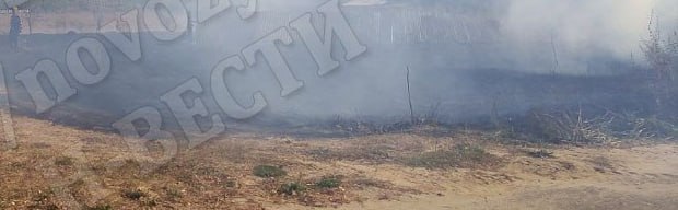 15 тонн сена сгорели в Новозыбкове Брянской области