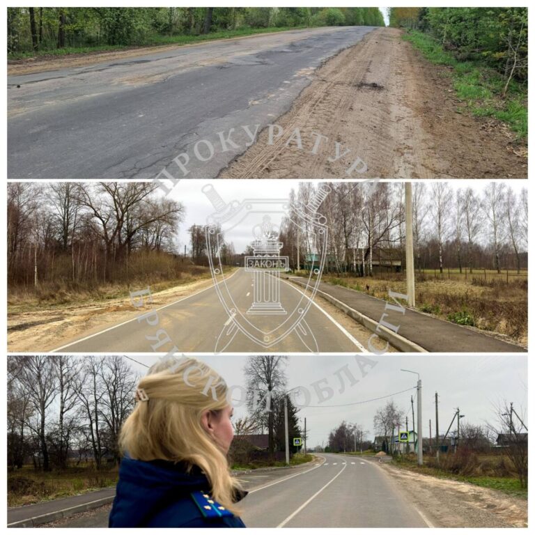 В Мглинском районе Брянской области отремонтировали 11 км автомобильной дороги