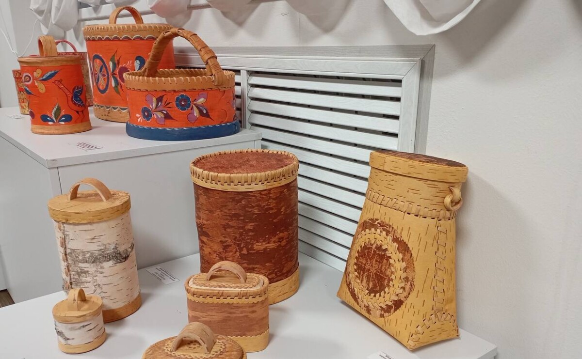 Уфтюжскую роспись можно увидеть в Брянске