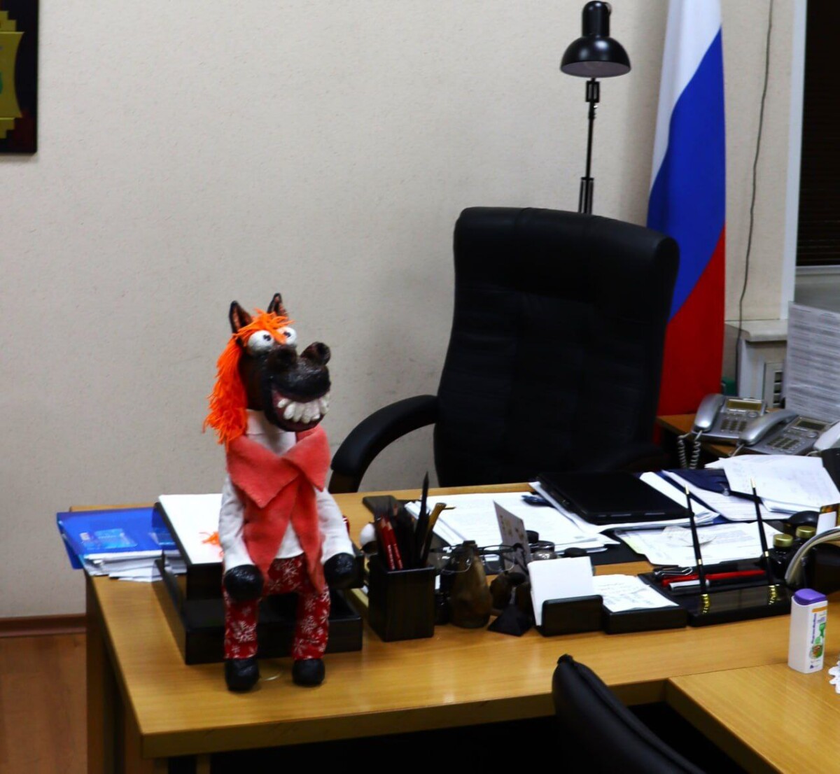 Главе Советского района Брянска подарили коня