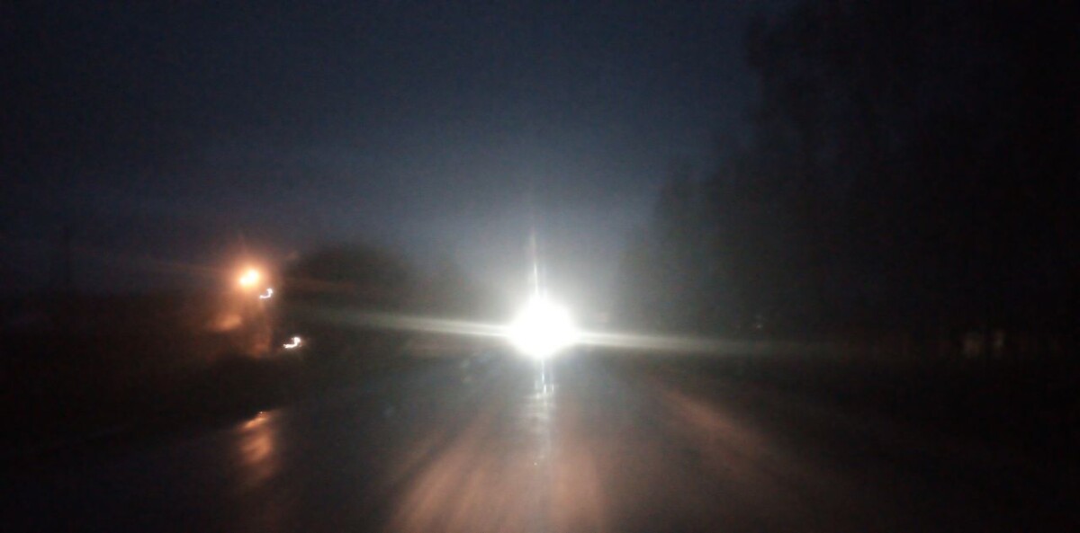 УАЗ слетел с брянской трассы