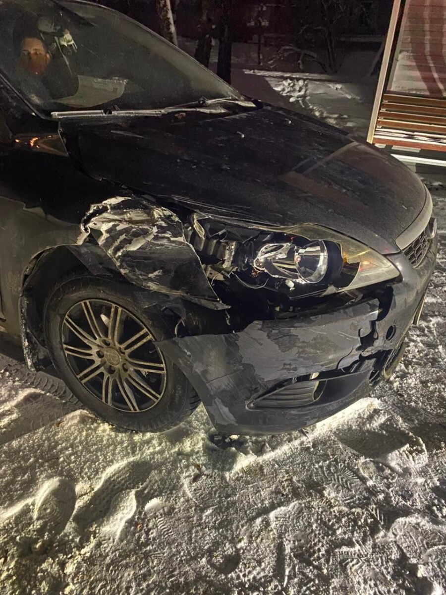 Еще одна дорожная авария произошла сегодня ночью в Новозыбкове