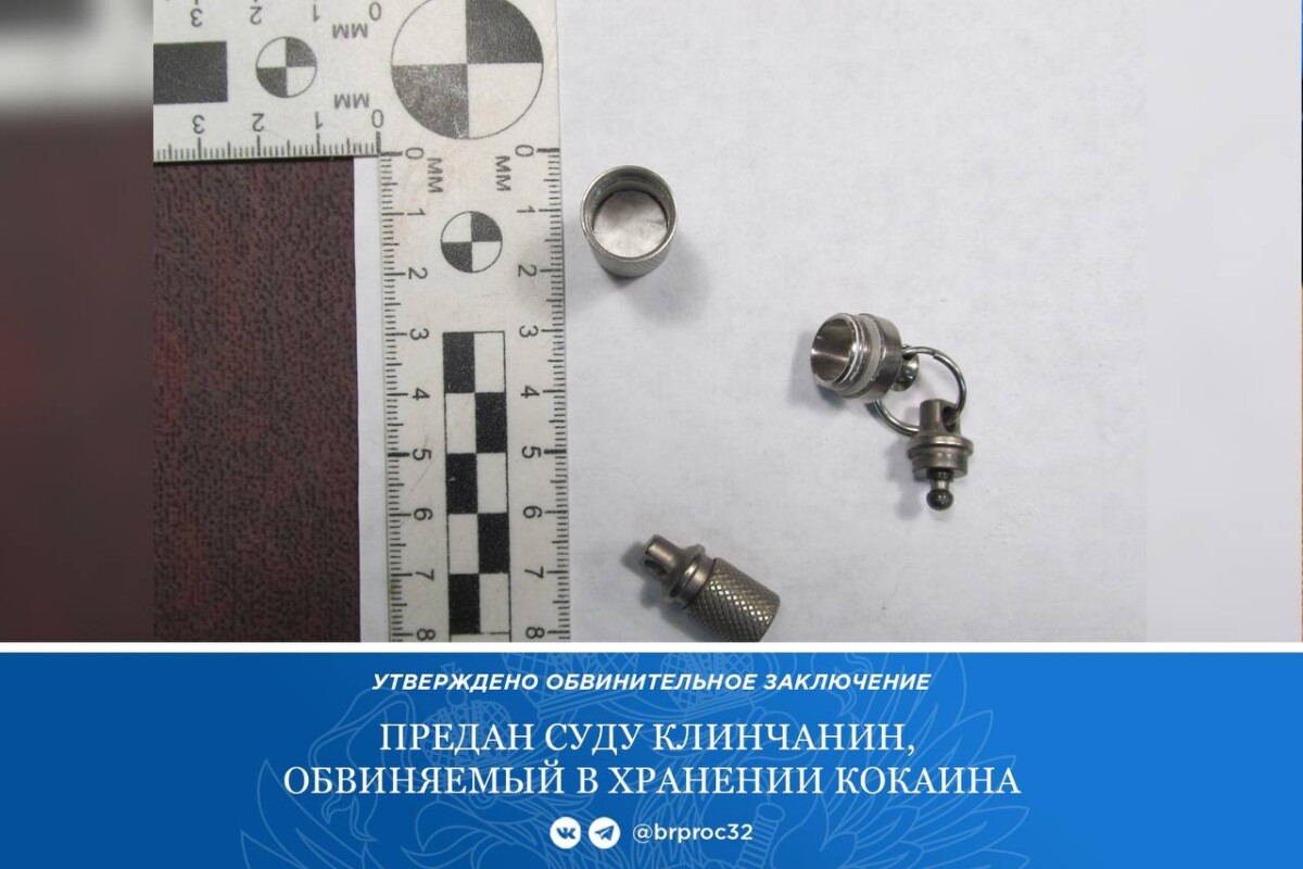 Любителя кокаина посадили на диету в Клинцах Брянской области