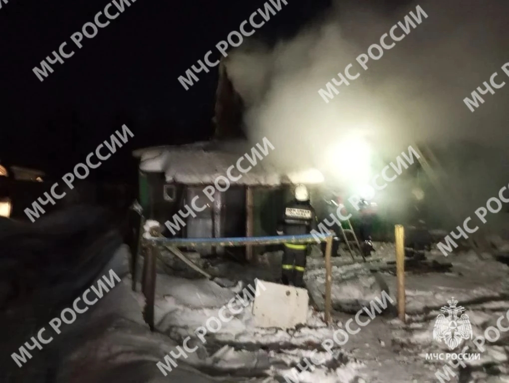 Сгорела часть дома в Рогнедино Брянской области