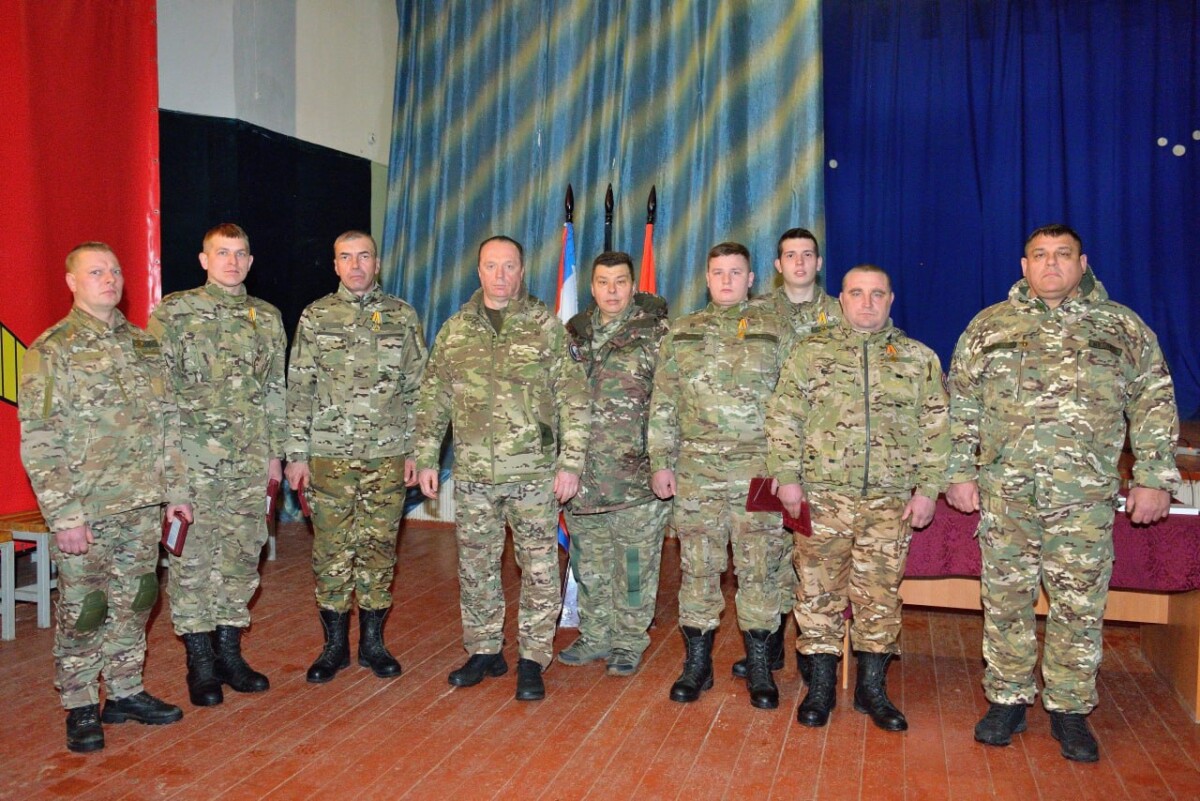 Бойцов бригады БАРС – Брянск наградили за уничтожение украинских беспилотников