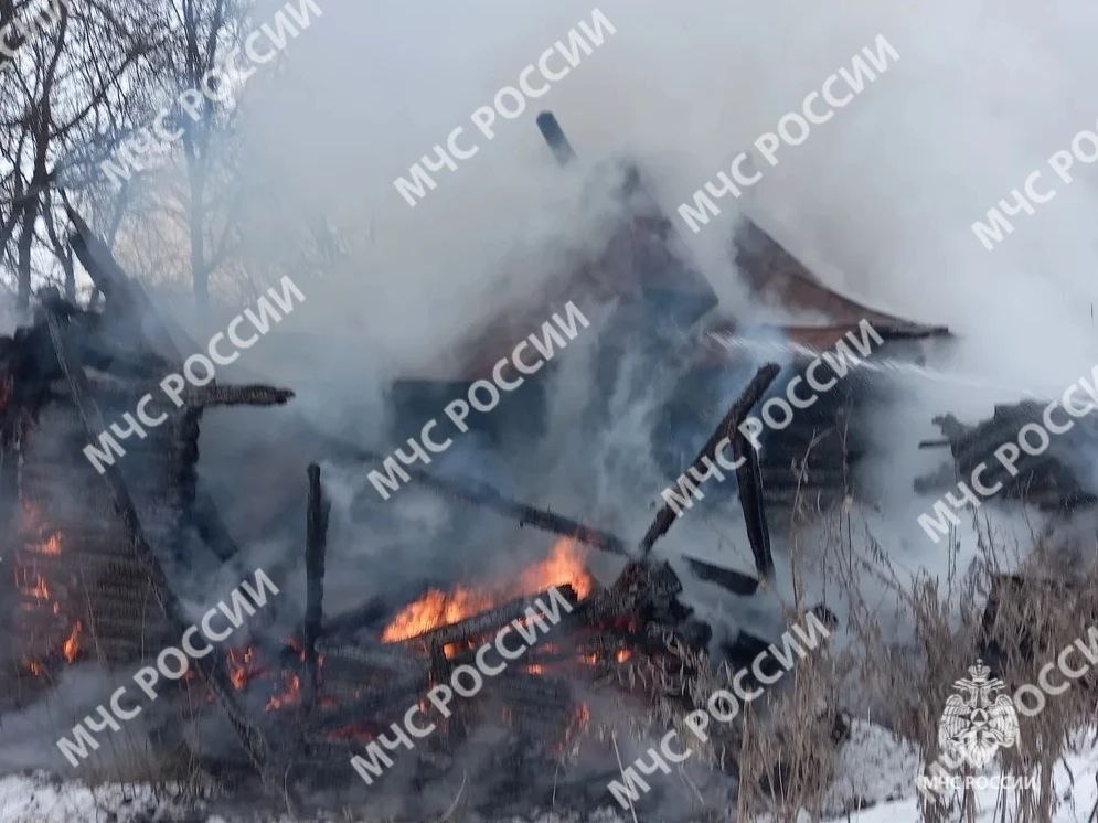 В Мглине Брянской области при пожаре погиб мужчина
