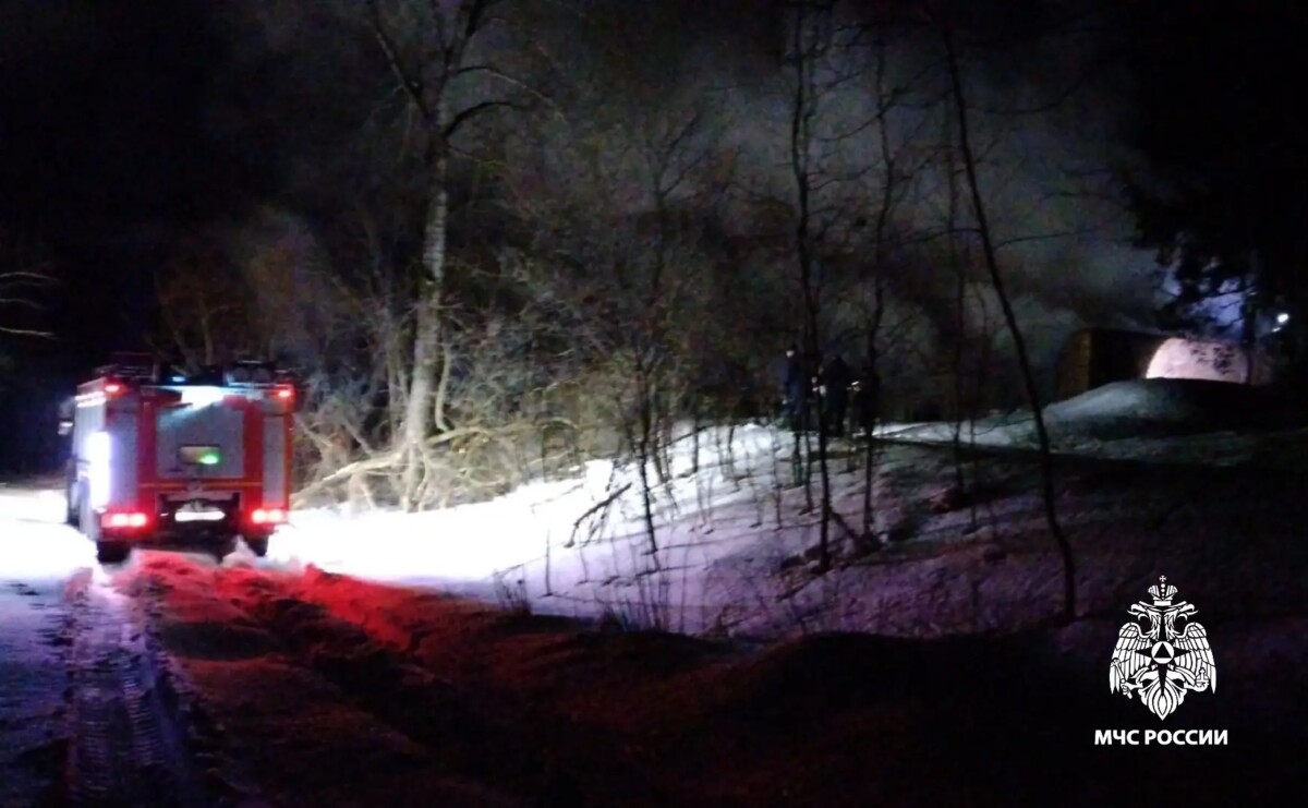 В деревне под Новозыбковом при пожаре погиб неизвестный мужчина