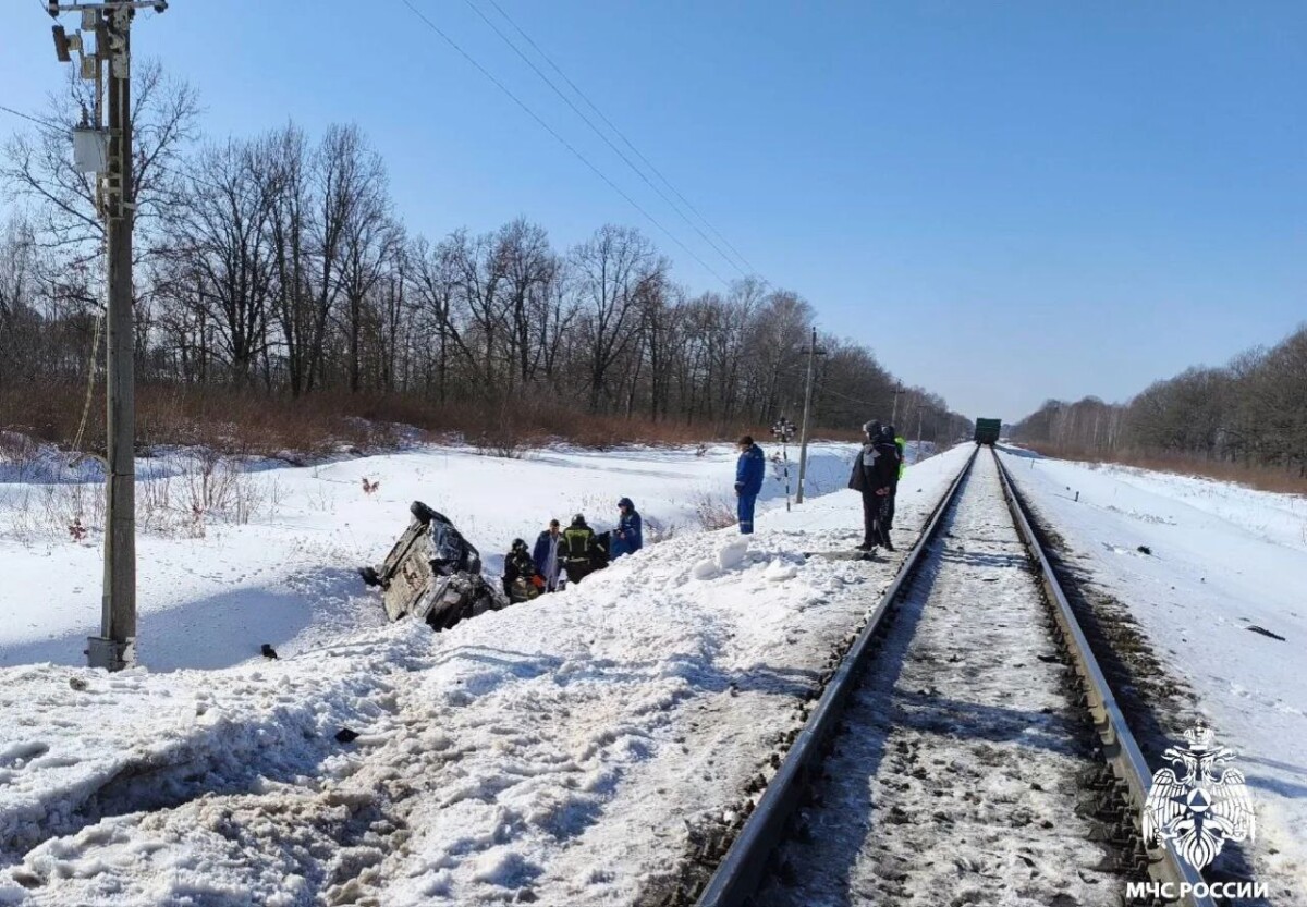 В МЖД прокомментировали ДТП с грузовым поездом в Брянской области
