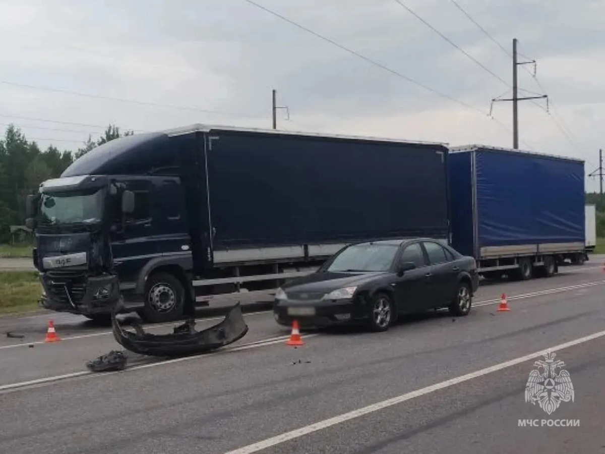 Три автомобиля попали в ДТП в Унечском районе Брянской области