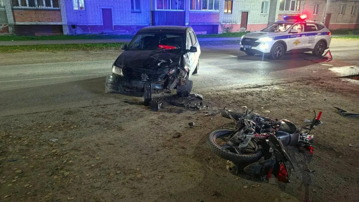 ДТП в Фокино: мотоциклист госпитализирован